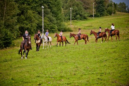 Horse riding